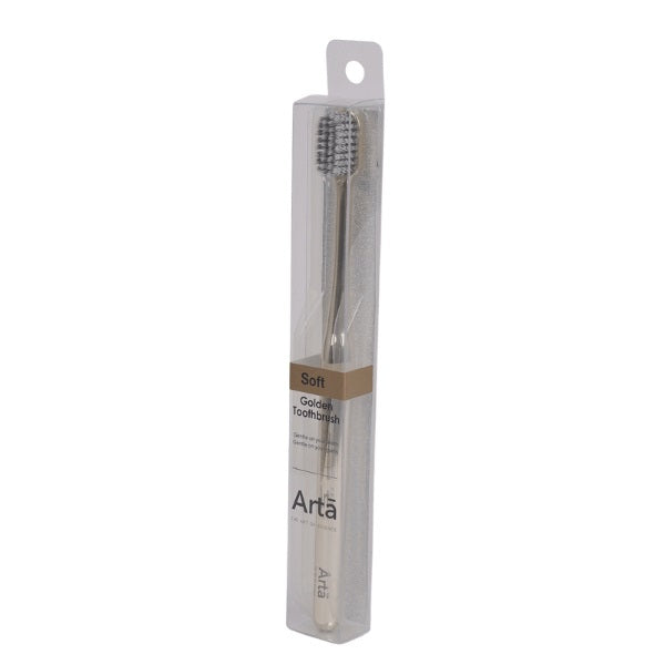 ARTA Toothbrush Gold + Grey Soft