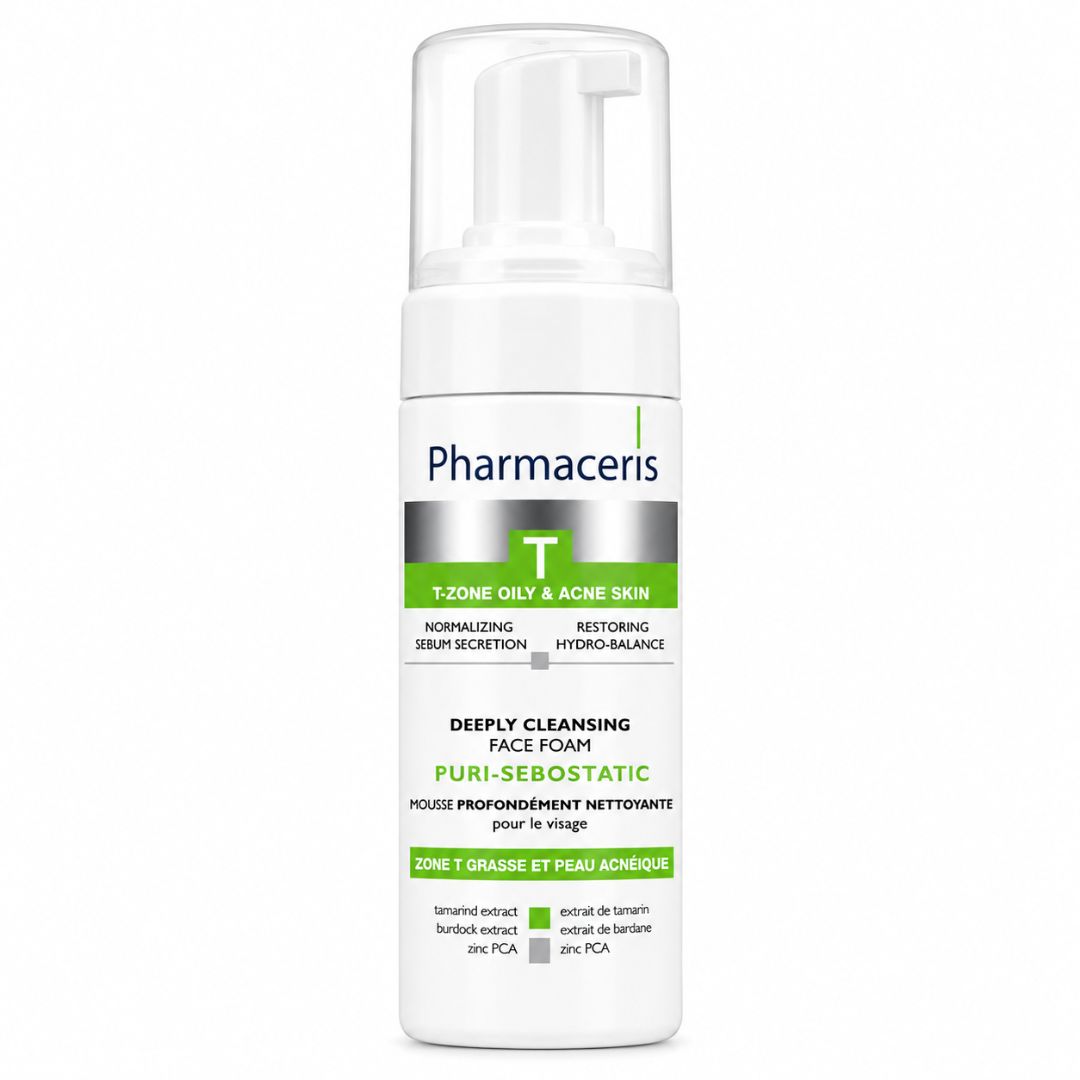 Pharmaceris T Puri-Sebostatic Deeply Cleansing Face Foam – 150 ml