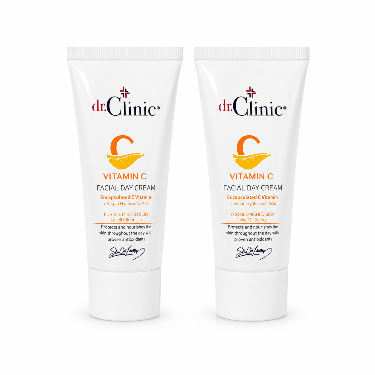 Dr. Clinic Vitamin C Facial Day Cream Duo 2 × 50 ml