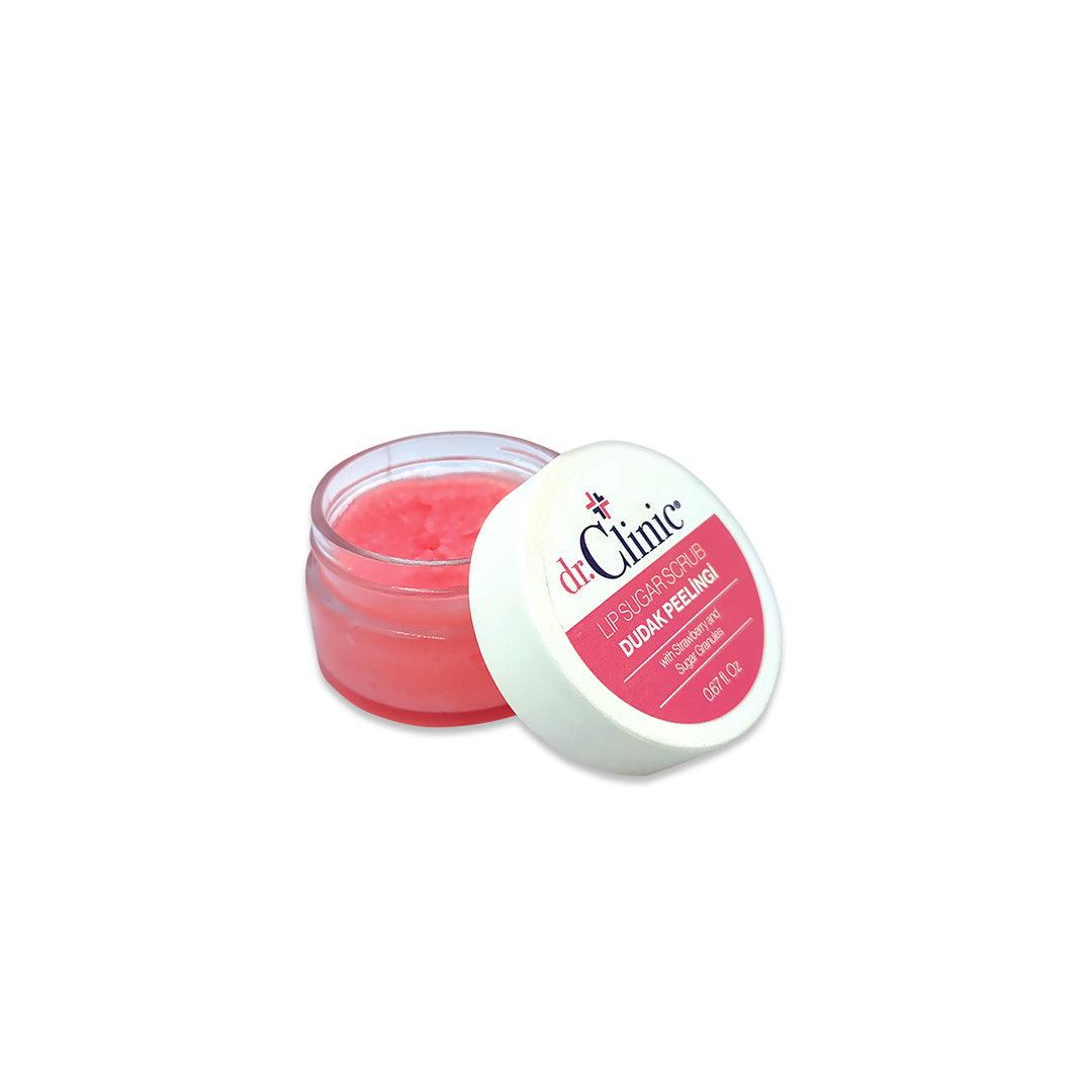Dr. Clinic Lip Sugar Scrub & Balm with Sugar Granules