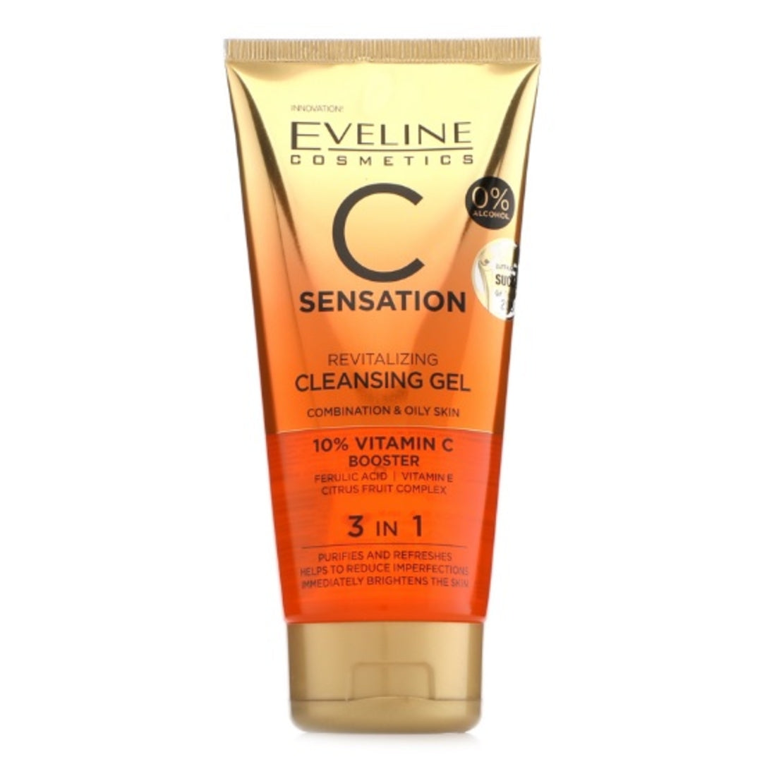 EVELINE C Sensation Revitalizing Cleansing Gel 3in1 - 150ml