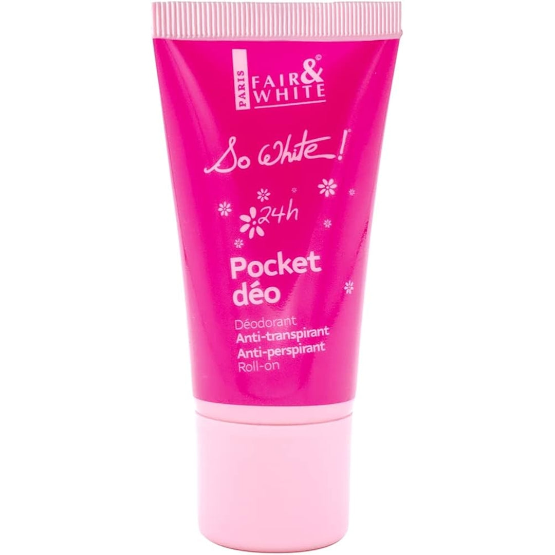 Fair & White Pocket So White 24Hr Women Roll-On Deodorant 50ml