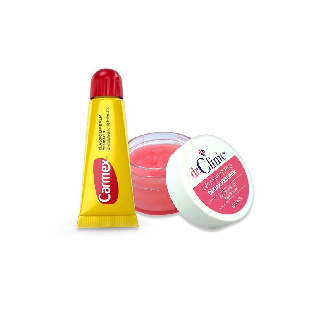 Lip Care Package (Dr. Clinic + Carmex)