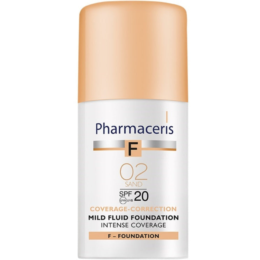 PHARMACERIS F Intense Fluid Foundation spf20 -  02 Sand 30ml