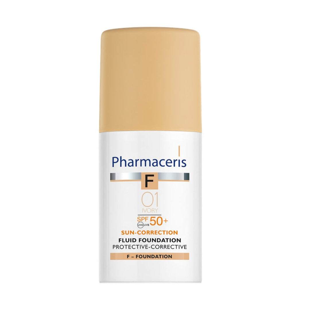 PHARMACERIS_F_Protective_Fluid_Foundation_spf50_-_01_Ivory_30ml