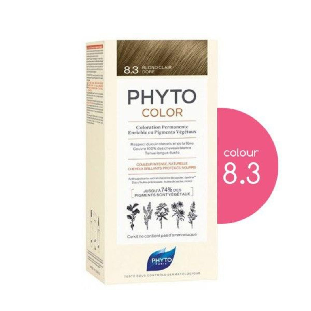 PHYTO_Hair_Colour_8.3_Light_Golden_Blonde_180g