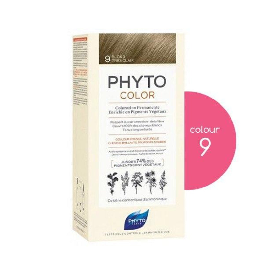 PHYTO_Hair_Colour_9_Very_Light_Blonde_180g