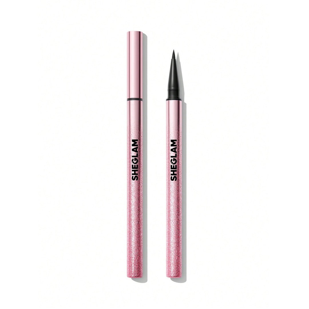 SHEGLAM Rosé Line & Define Waterproof Liquid Eyeliner-Black