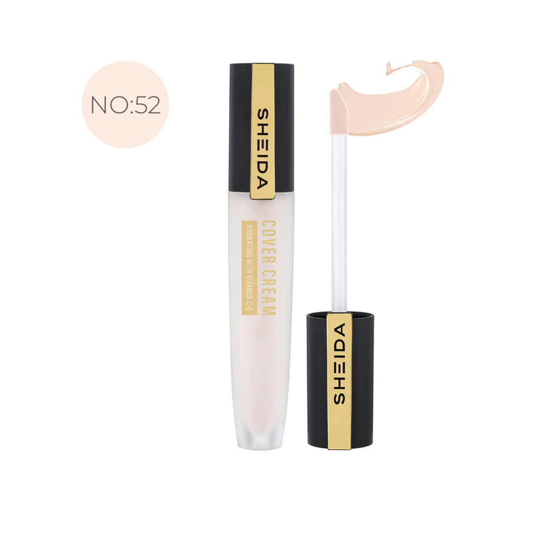 SHEIDA concealer with applicator on a white background