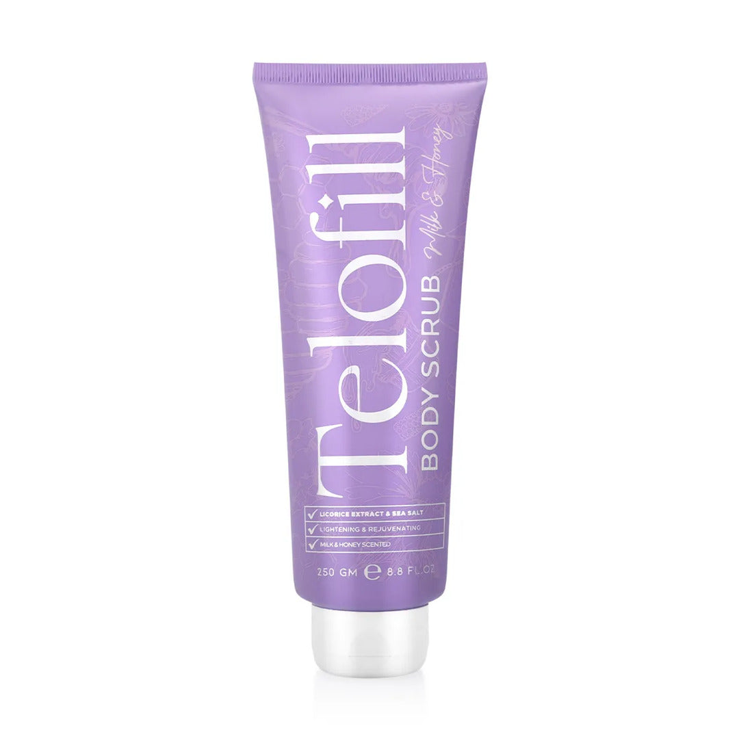 TELOFILL Milk And Honey Body Scrub - 250g
