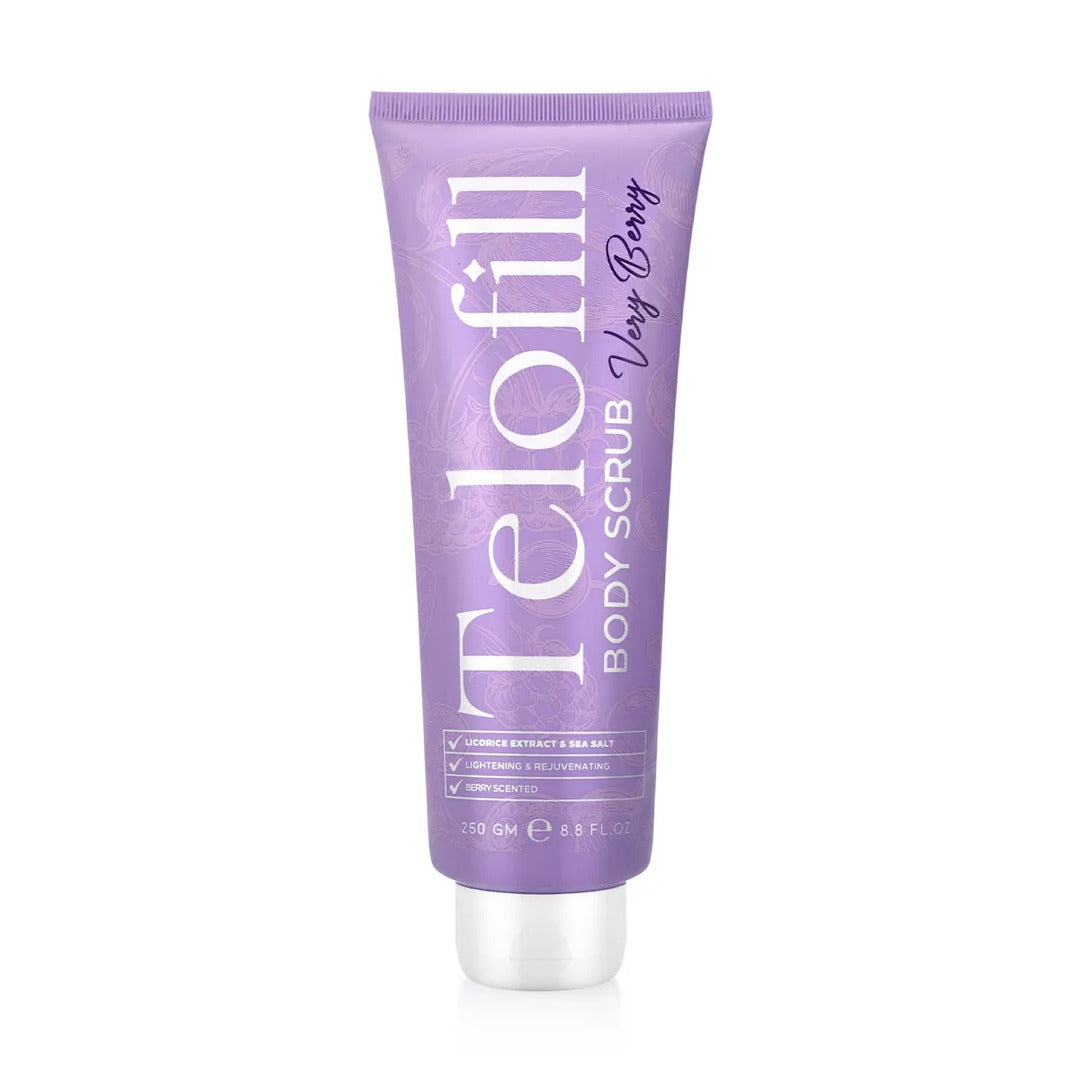 TELOFILL Very Berry Body Scrub - 250g