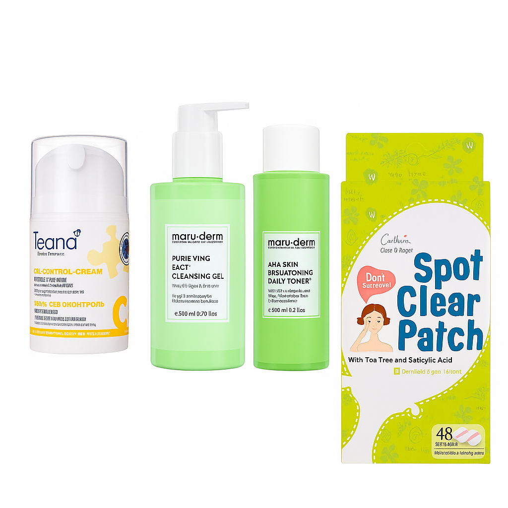 Teana & Maruderm Acne Control Set