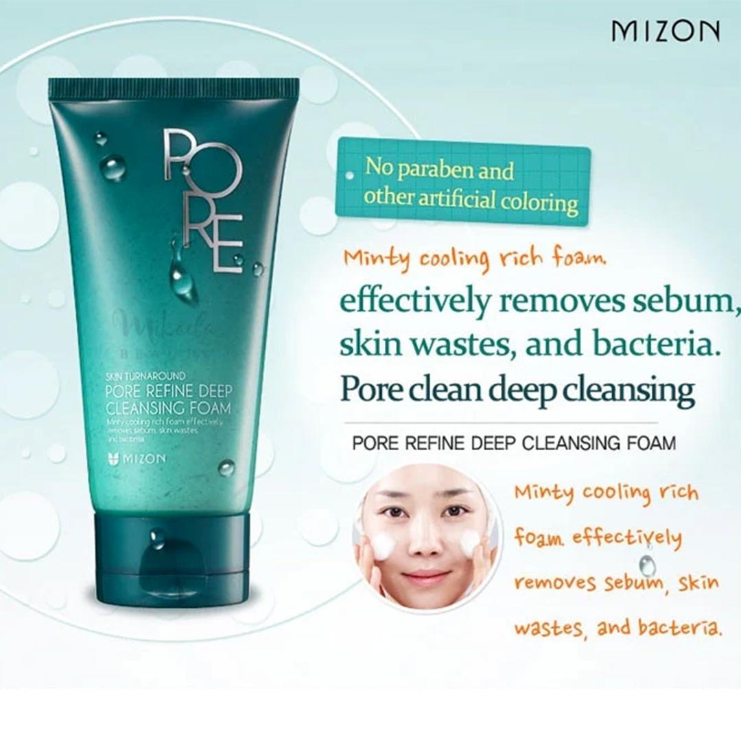 MIZON Pore Refine Deep Cleansing Foam 120 ml