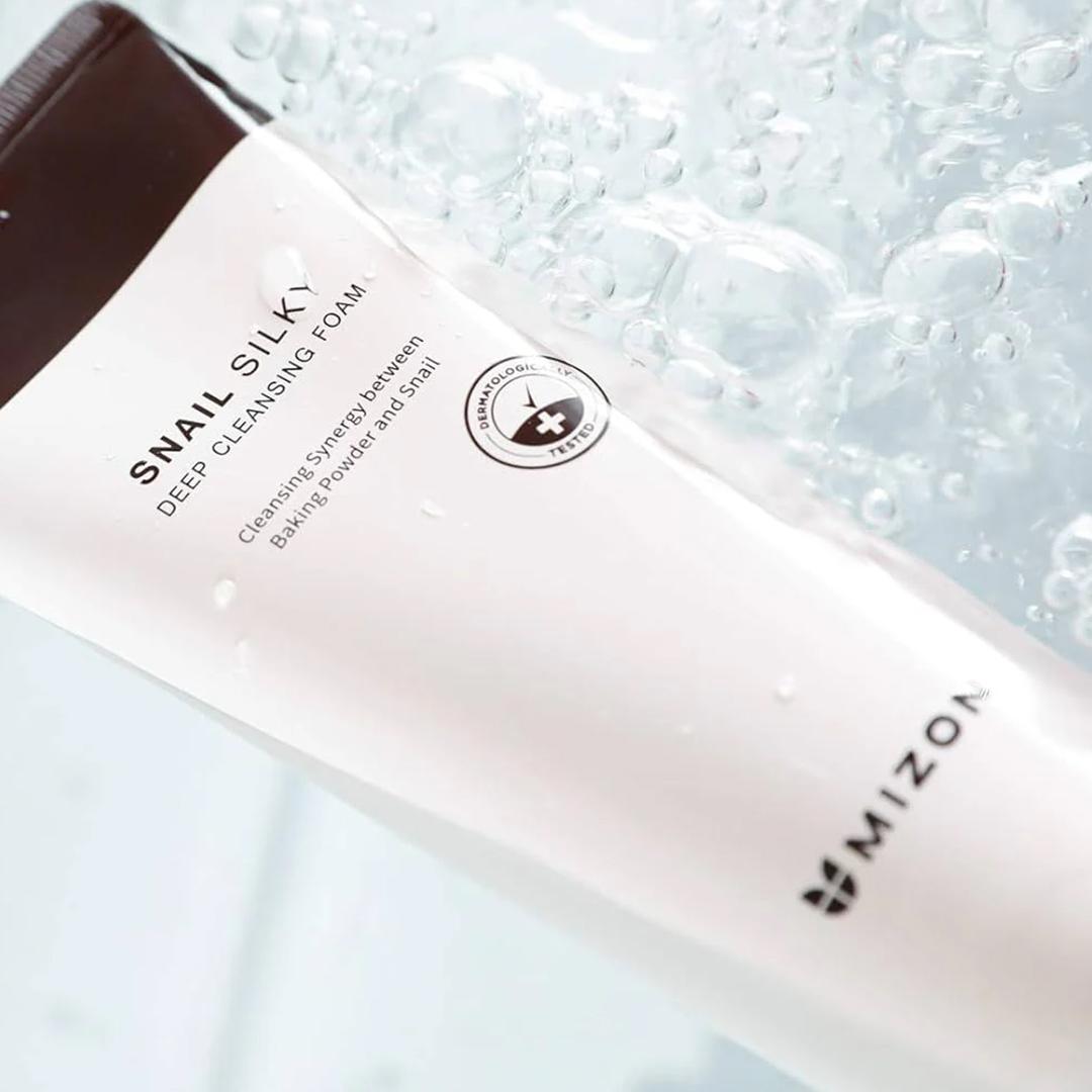 MIZON Snail Silky Deep Cleansing Foam